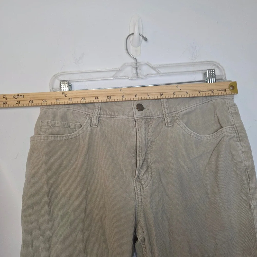 Banana Republic Traveler Slim Fit Corduroy Pants Mens 30 Tan Khaki Cotton Blend